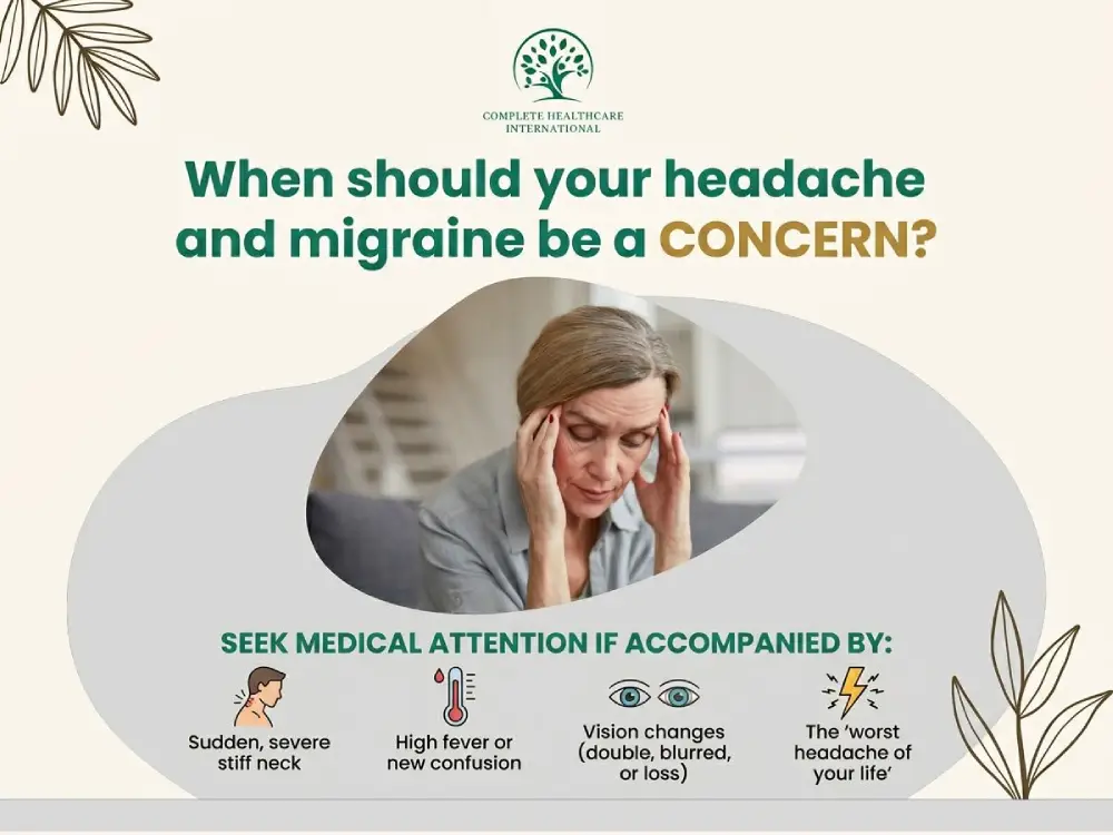 CHI singapore expat clinic team helping patients with constant headaches everyday