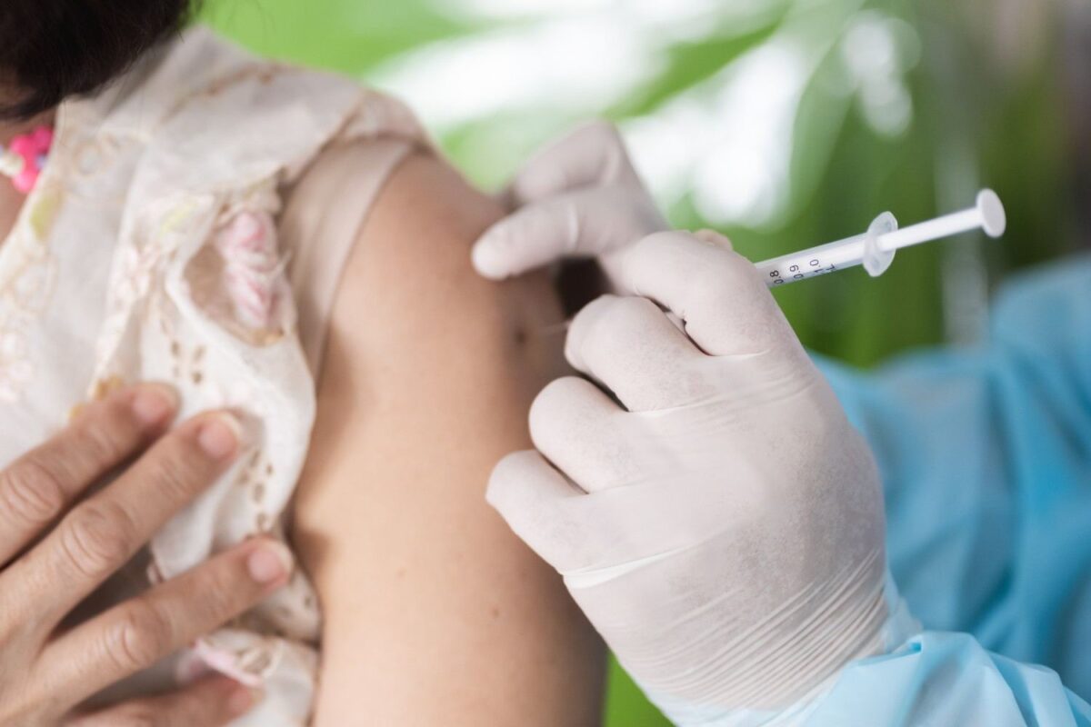 Shingles vaccine vial with MediSave card showing subsidy coverage options in Singapore